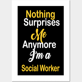 Social Worker Posters and Art